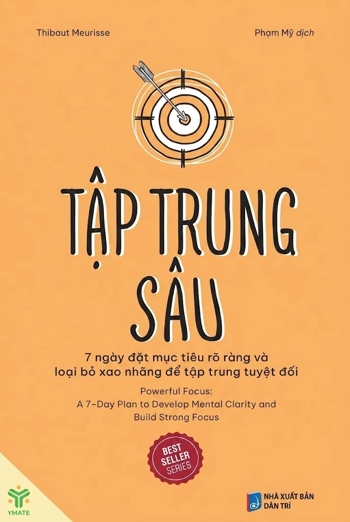 Tập trung sâu – 7 ngày đặt mục tiêu rõ ràng và loại bỏ xao nhãng để tập trung tuyệt đối